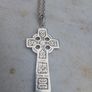 sterling cross and chain Image 2