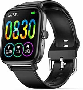 Smart Watch, 1.69" Ultra Retina Screen Fitness Tracker, All-day Heart Rate and Blood Oxygen Monitoring, Over 110+Sport Modes with IP67 Waterproof, 12mm Ultra-Thin Alloy Body for iOS Android (FREE POSTAGE)