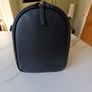 Black Faux Leather Weekend Bag Image 2