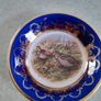 1920 Arklow Irish Ireland Wood trimmer Bird Decorative trinket Plate Image 3