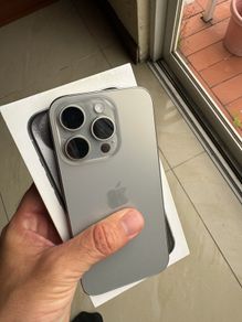 iphone 15 pro with original apple clay case
