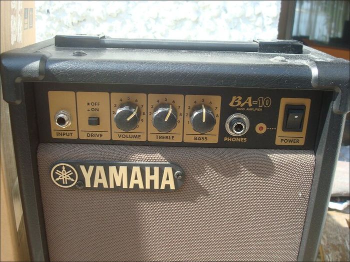 Yamaha Bass Guitar and Amp
