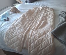 sleeveless long coat