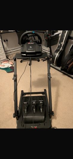 Logitech Gaming Wheel, Pedal and Stand