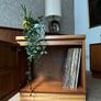 Vintage Retro Mid CenturyTeak Record Cabinet Image 6