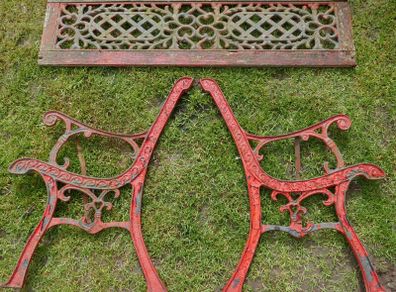 Cast Iron Bench Ends