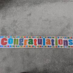 Congratulations Banner
