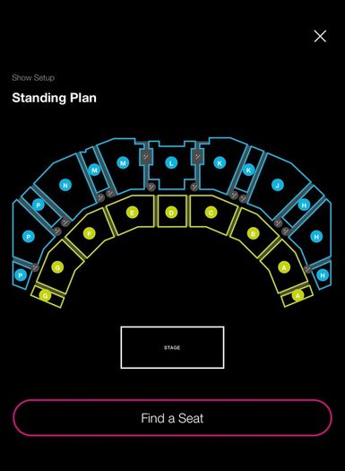 West life seated ticket x1
