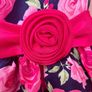 Girls dress Age 10 Pink Flowers Image 3