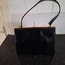 Genuine vintage Clarks patent leather handbag Image 2