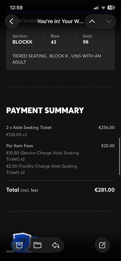 westlife tickets