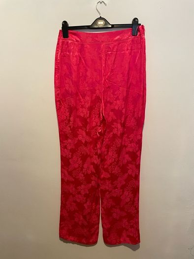 Savida pink jacquard trousers size 12 - new