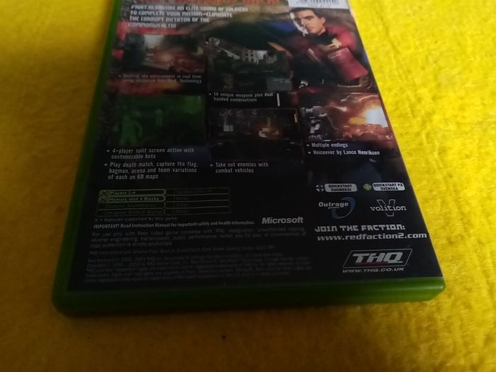 Red Faction II 2 Xbox Original Games Original