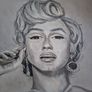 Framed Drwaing of Marlyn Monroe Image 4