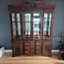 crystal cabinet, table with chairs Image 2