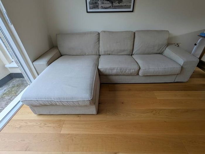 IKEA Kivik 3-seater sofa with chaise longue