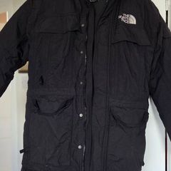 North Face hivent black padded 3/ Length ski Jacket