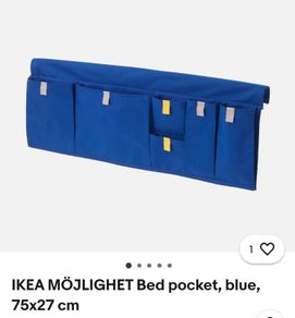Ikea bed pocket
