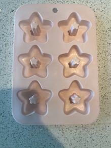 Star silicone cake / baking / ice cube mould