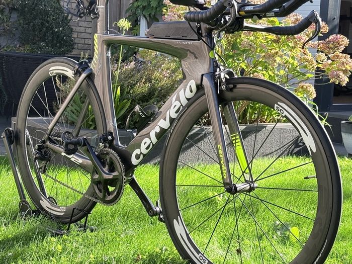 Cervello P2 2018 TT Bike Size 54 Rothar Carbon Wheels (No Pedals)