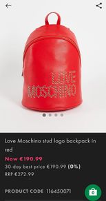 Moshino backpack