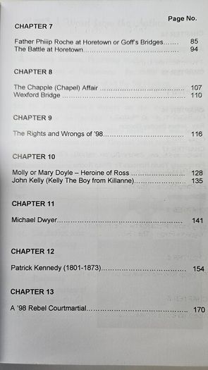 Fr Philip Roche Rebel Priest - 1798 Rebellion History Book - Irish History Book