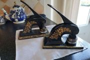 Antique cast Iron press / company seal stamps