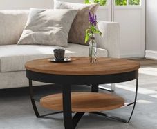 Coffee Table 65x65x32 cm Solid Acacia Wood