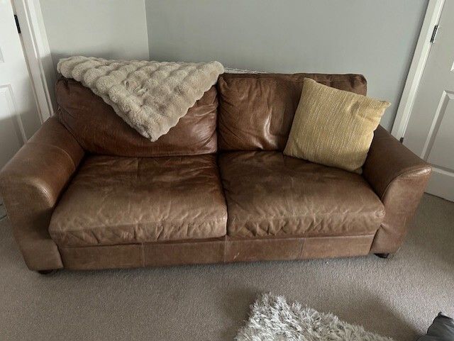 Leather Couch