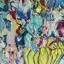 Original Painting Irish Abstract Floral Original Floral Painting Original Art contemporary Irish art Image 3