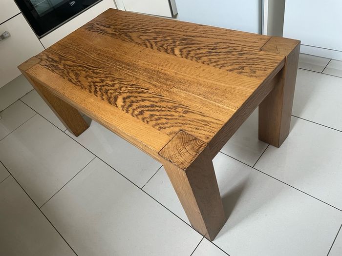 Solid wood coffee table