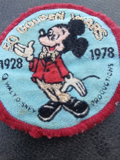 Mickey Mouse patch, 1978