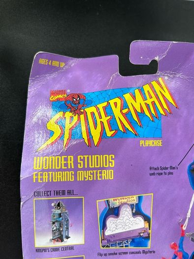 Bluebird Spiderman playcase Wonder Studios