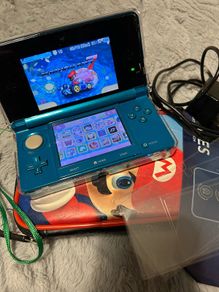 Modded Nintendo 3DS Aqua Blue