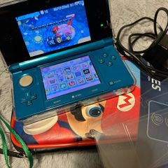 Modded Nintendo 3DS Aqua Blue