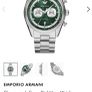 Armani Chronograph Green men's watch Image 6