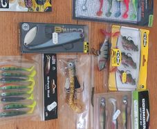 Fishing: Selection Of Bass Baits/lures