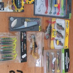 Fishing: Selection Of Bass Baits/lures