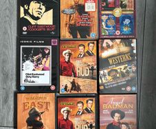 Western movie film DVDs