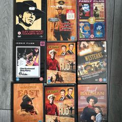 Western movie film DVDs