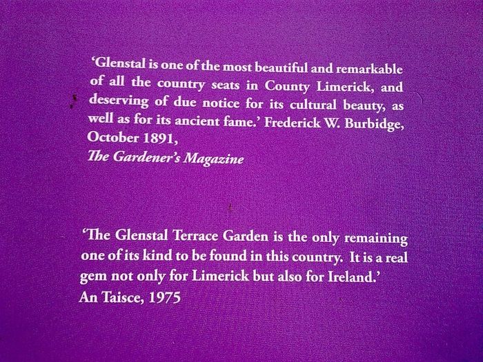 Glenstal Abbey Gardens Ireland Irish Limerick local history