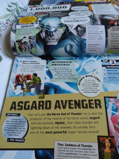DK Marvel Eveything You Need To Know Hardback Book