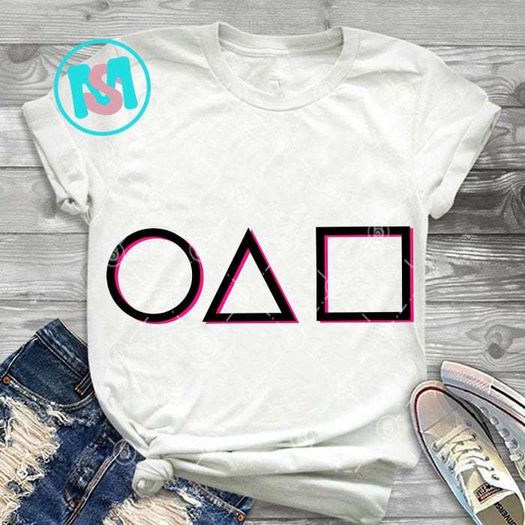 Squid game t-shirts