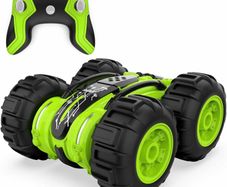 2 in 1 RC Water Stunt Amphibious Remote Control Car (Green)