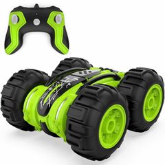 2 in 1 RC Water Stunt Amphibious Remote Control Car (Green)