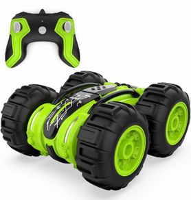 2 in 1 RC Water Stunt Amphibious Remote Control Car (Green)