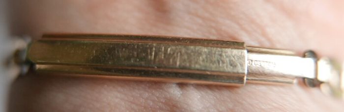 Vintage 1930s MONOR Rolled Gold Watch - Working Vintage Ladies Manual Wind Up Wrist Watch Swiss Made