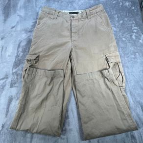 Dockers Mens Khakis Trousers W32 X L30 Khaiki Combat Cargo Button Up