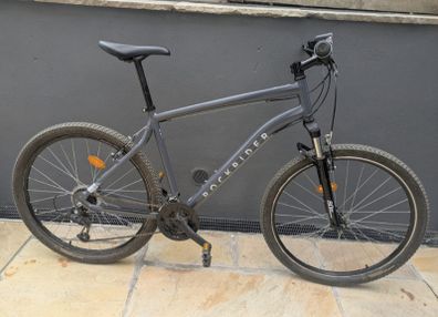 ROCKRIDER Touring Mountain Bike Expl 50 - Dark Grey