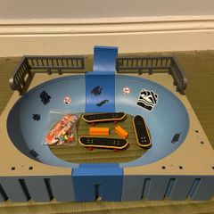 Skateboarding Park Toy Set